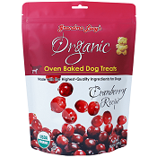 Grandma Lucy's Organic Baked Dog Treats - Cranberry